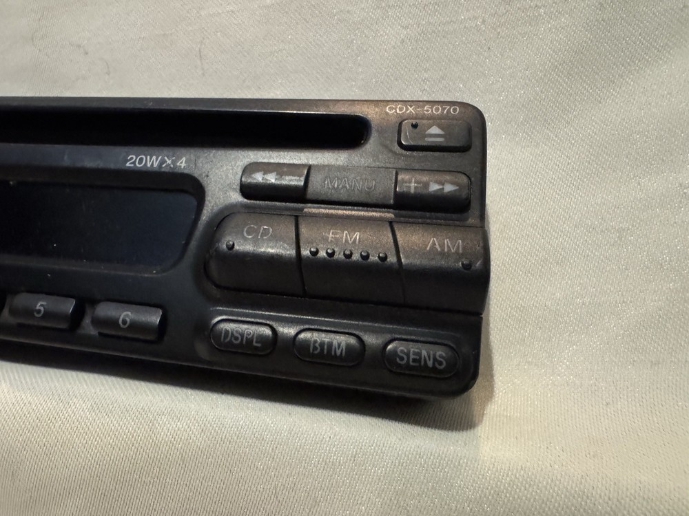 Sony CDX-5070 Replacement Faceplate For Car Stereo