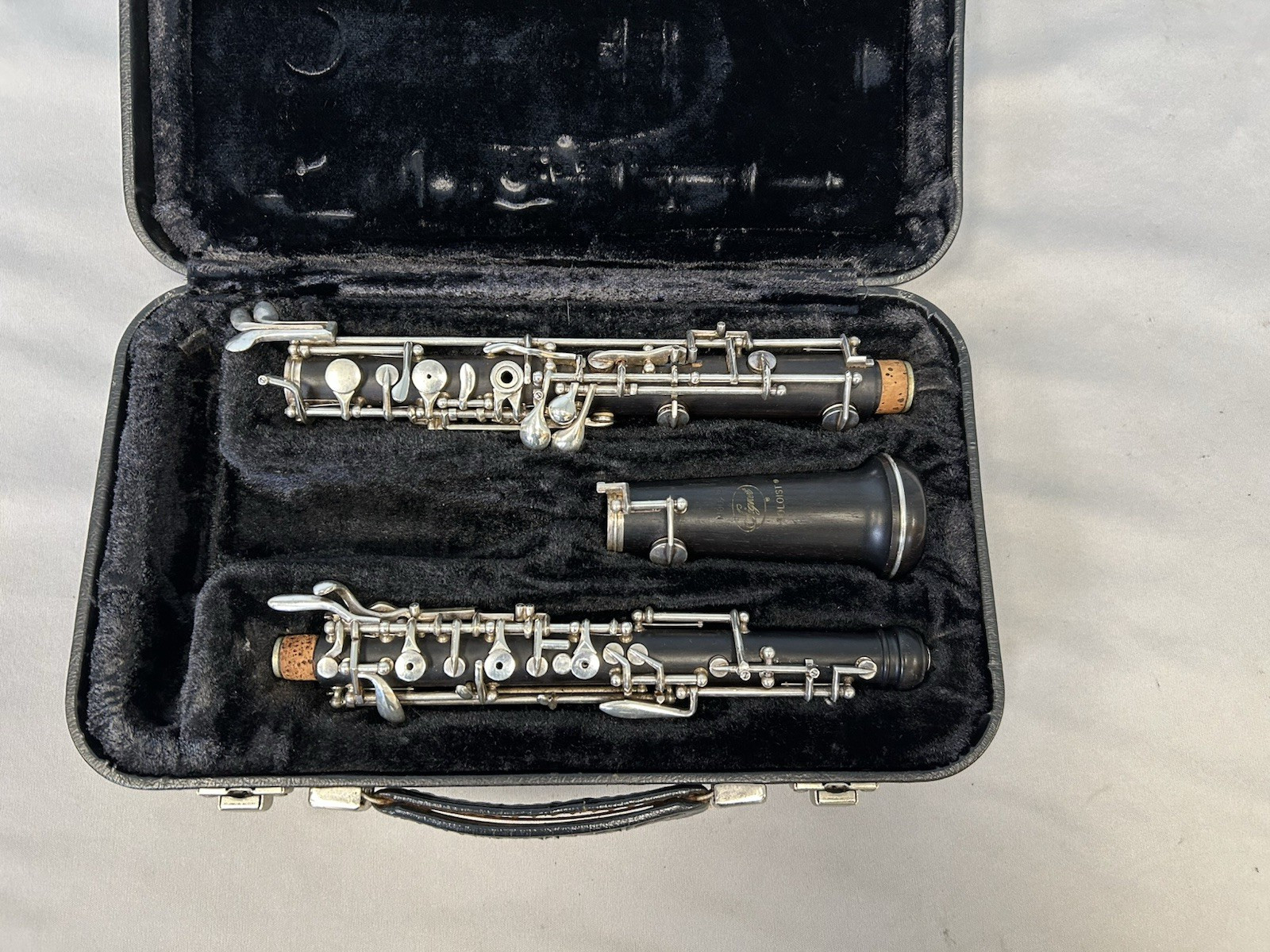 QUALITY! SELMER SIGNET SOLOIST MOD. 121 U.S.A. SOLID GRENADILLA WOOD OBOE + CASE