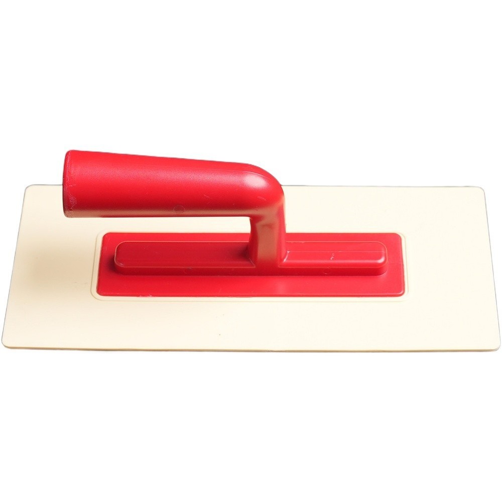 Plastic Trowel with Red Handle for Professional Plastering and DIY Tasks