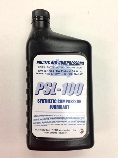 2YY83 GRAINGER EQUIVALENT COMPRESSOR OIL CASE OF 12 (1 QUART EACH)