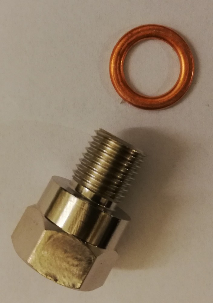 Compression Tester Spark Plug Adaptor 12 mm