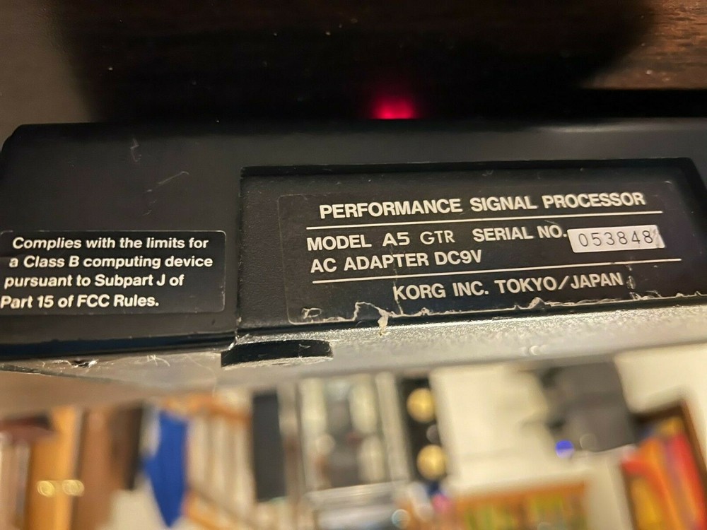 Korg A5 Bass Multi-FX Signal Processor Pedal - Used