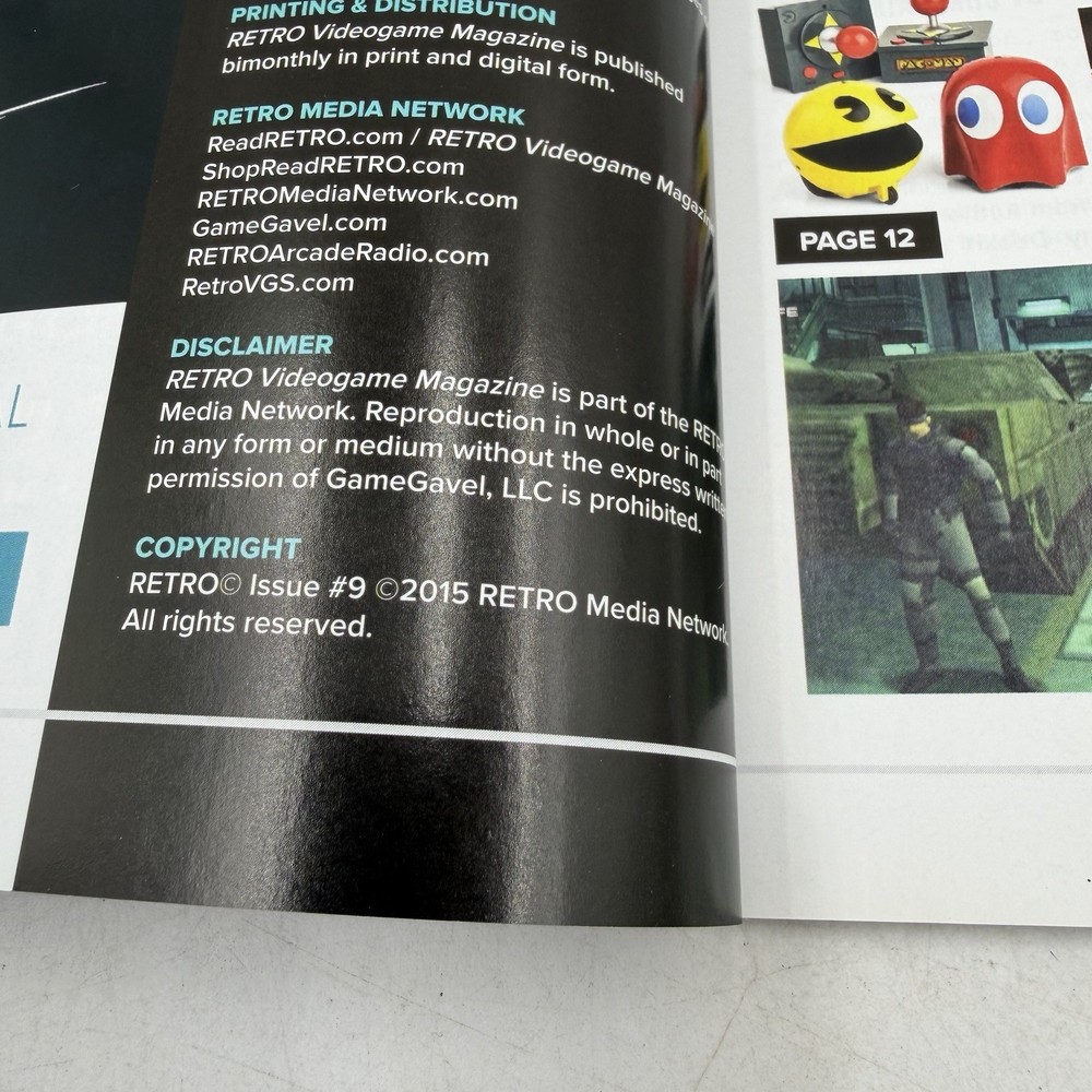 Retro Video game Magazine Celebrating Stealth