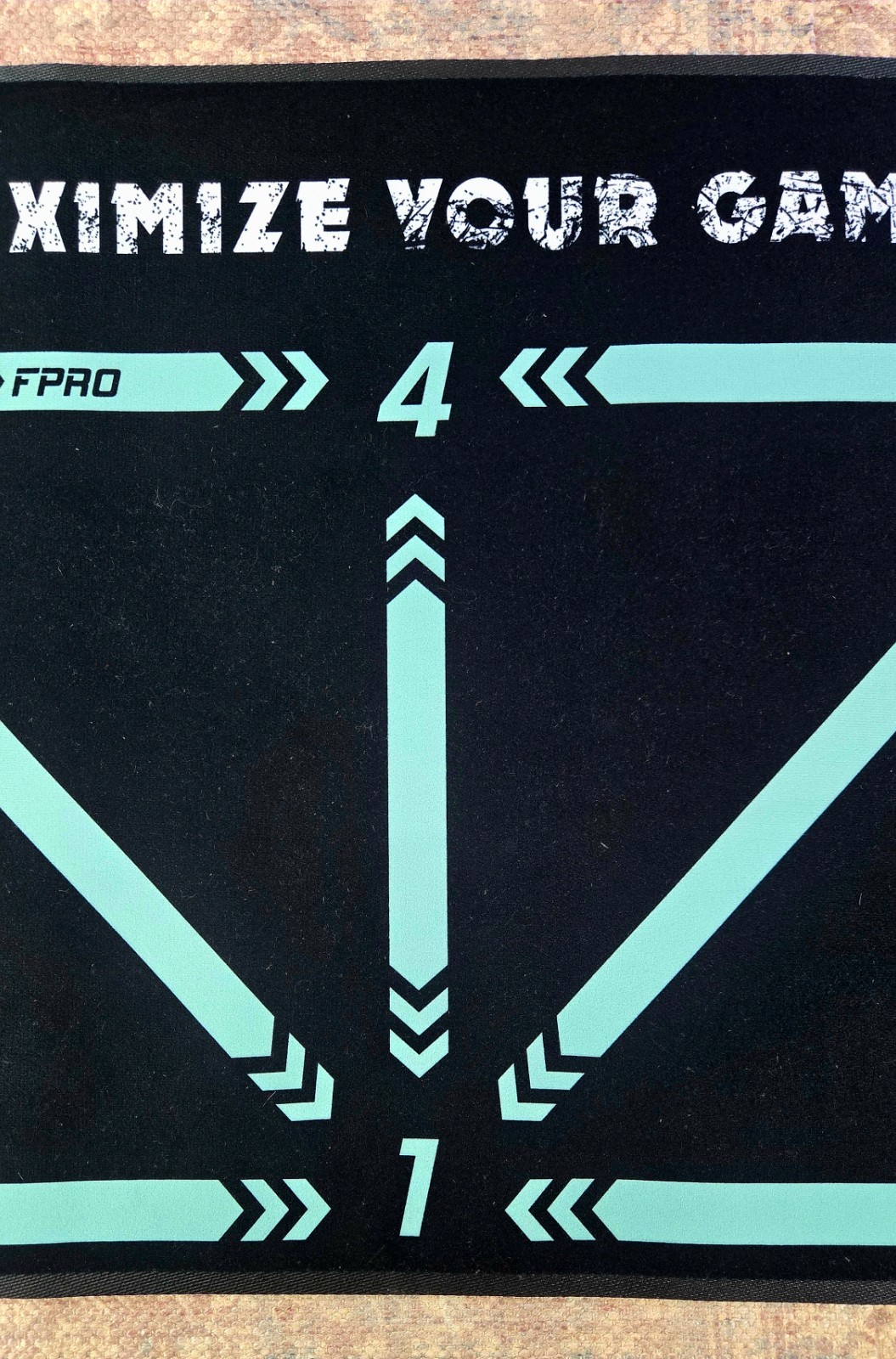 FPRO Soccer Training Mat Ball Mastery Mat Soccer Football Footstep Training Mats