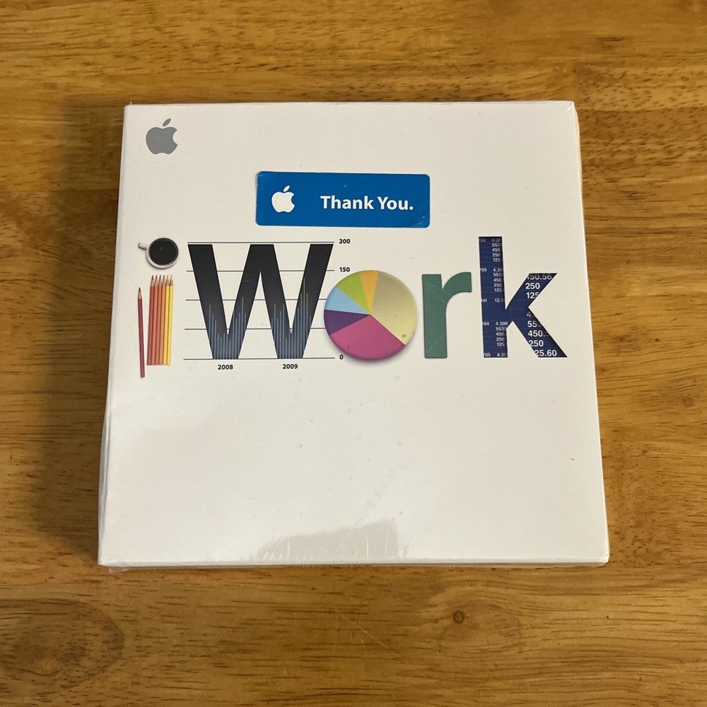 Apple iWork '09 (Retail) - Full Version for Mac MB942Z/A - Sealed