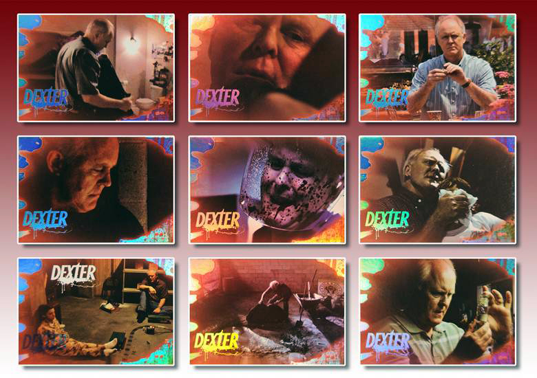 Dexter Season 4 ~ LOCATIONS, DEXTER'S M.O. & TRINITY'S KILL M.O. Insert Sets