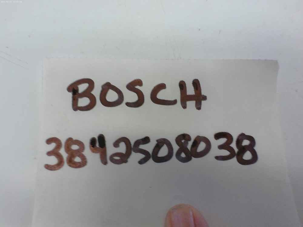BOSCH 3842508038 MEMORY BLOCK NSNP
