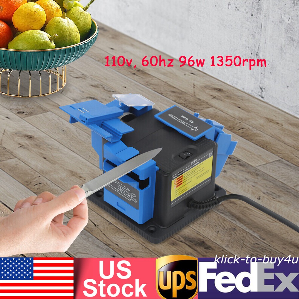 Multifunctional Electric Drill Bit Sharpener Bench Mounting Sharpening