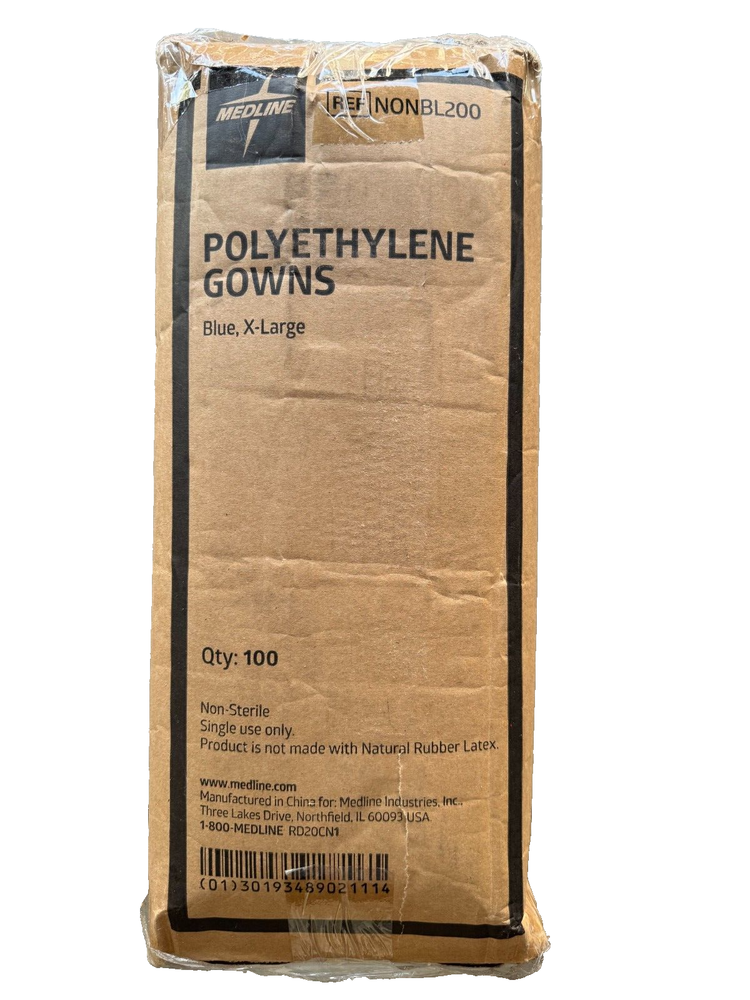 polyetheylene gowns