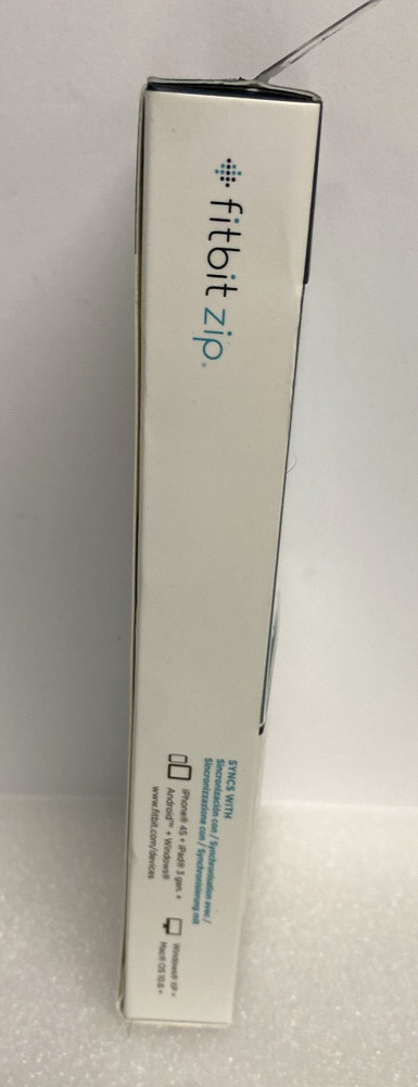 FITBIT Zip Wireless Activity Tracker Sweat Rain Splash Proof FB301M Blue - READ