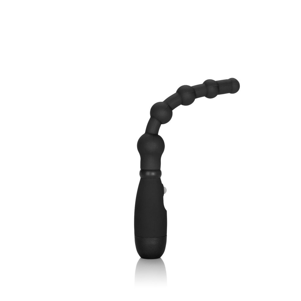 Booty Call Booty Flexer Black Vibrating Anal Plug Probe