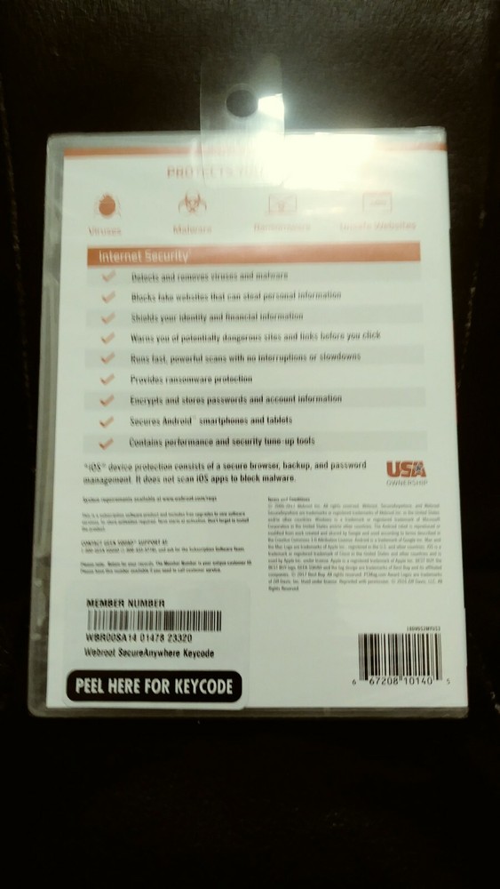 Webroot SecureAnywhere Internet Security - Full Version for Windows & Mac 3