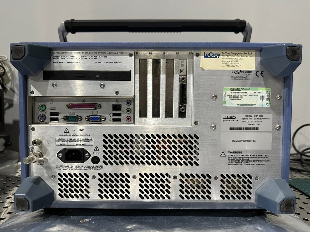 LeCroy DDA-5005A Disk Drive Analyzer Opt DDA JTA2, Memory Option XL