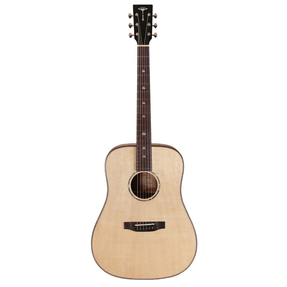 Tyma TD-10 Dreadnought Acoustic Guitar | Solid Sitka Spruce Top