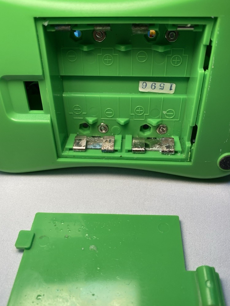 Swingline See Through Clear Stapler, Green Base, Automatic And Electric Untested