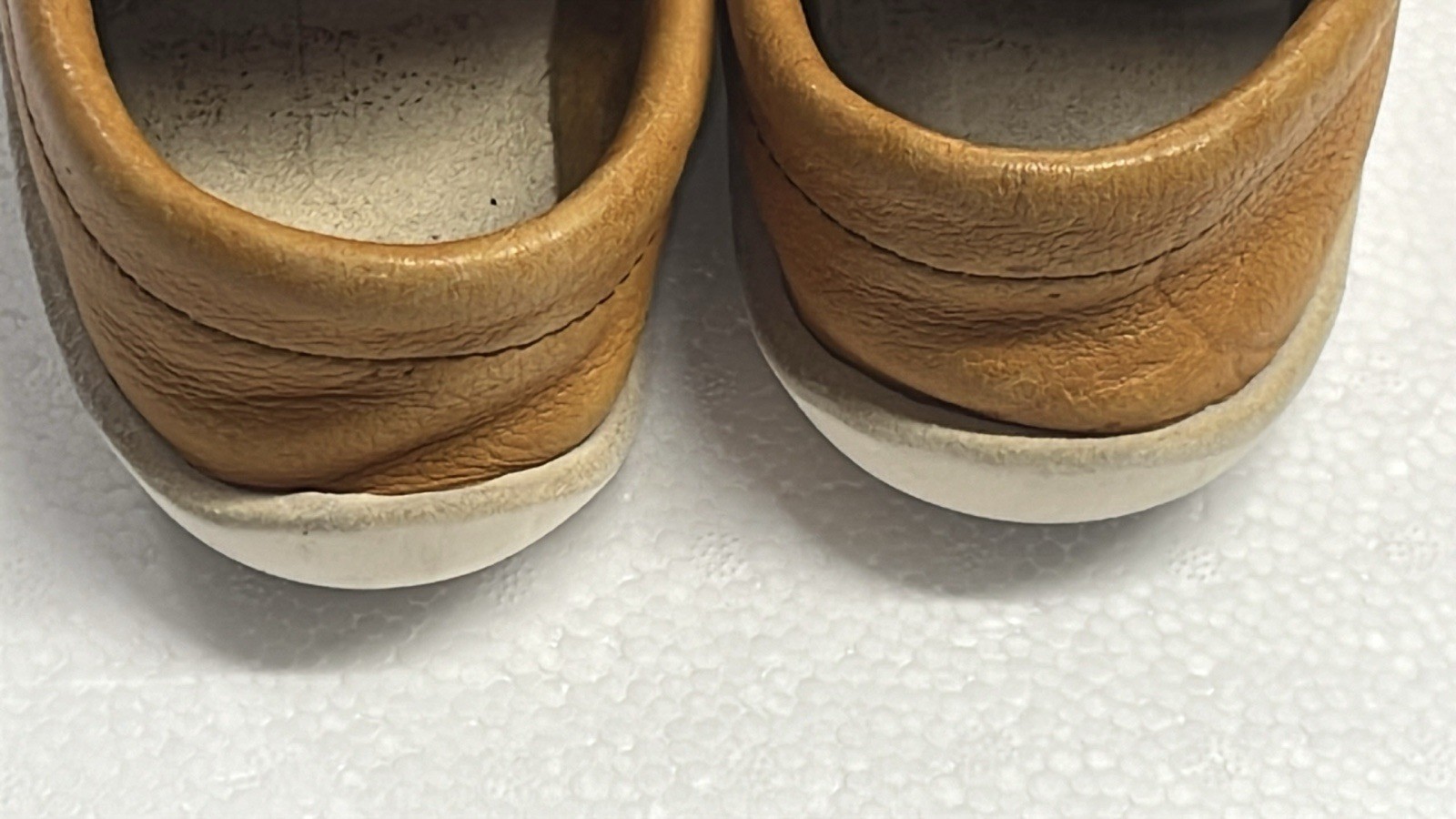 Original Kaibab Mocassins Traditional Navajo Leather Lace No Size 9.5” Length