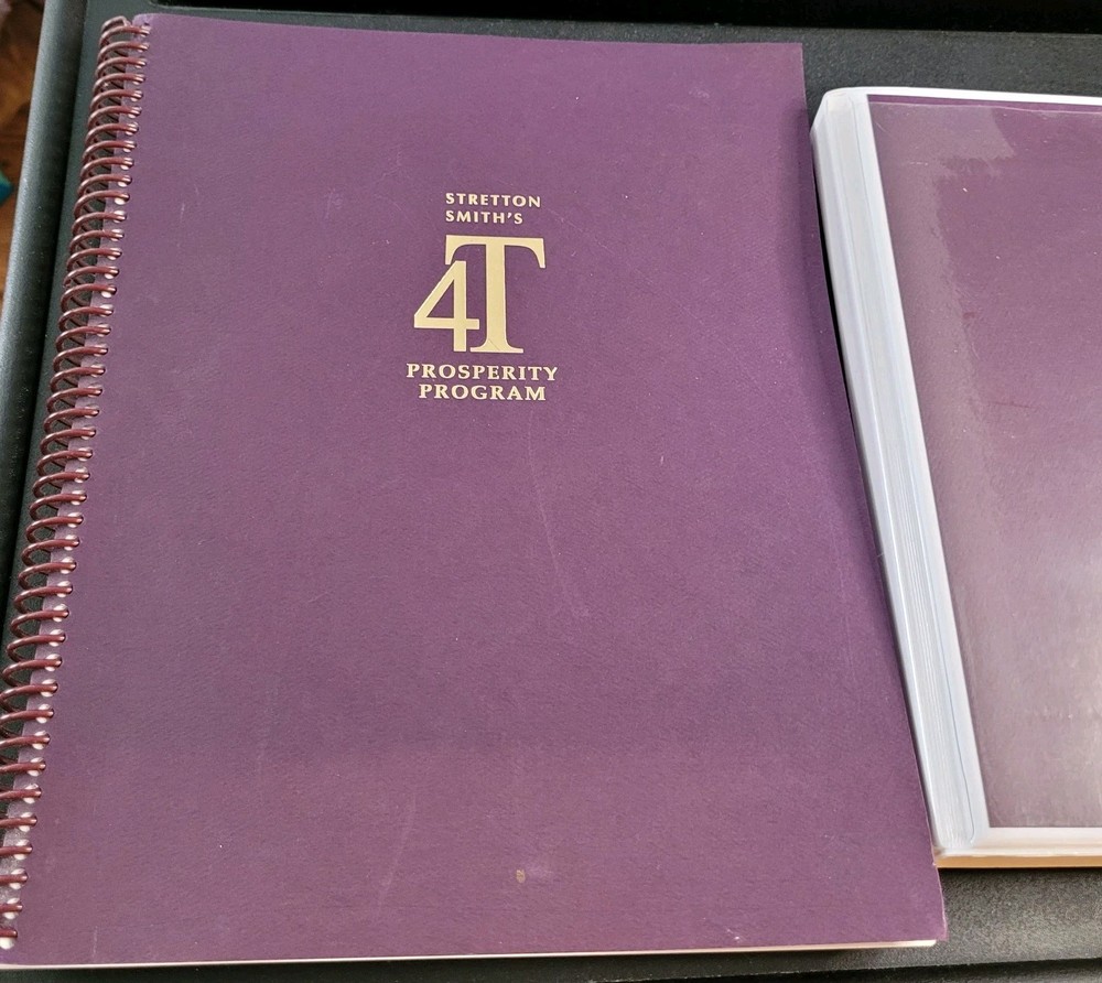 4T Prosperity Program Stretton Smith 1998 Final Edition Self Help Audio Tapes