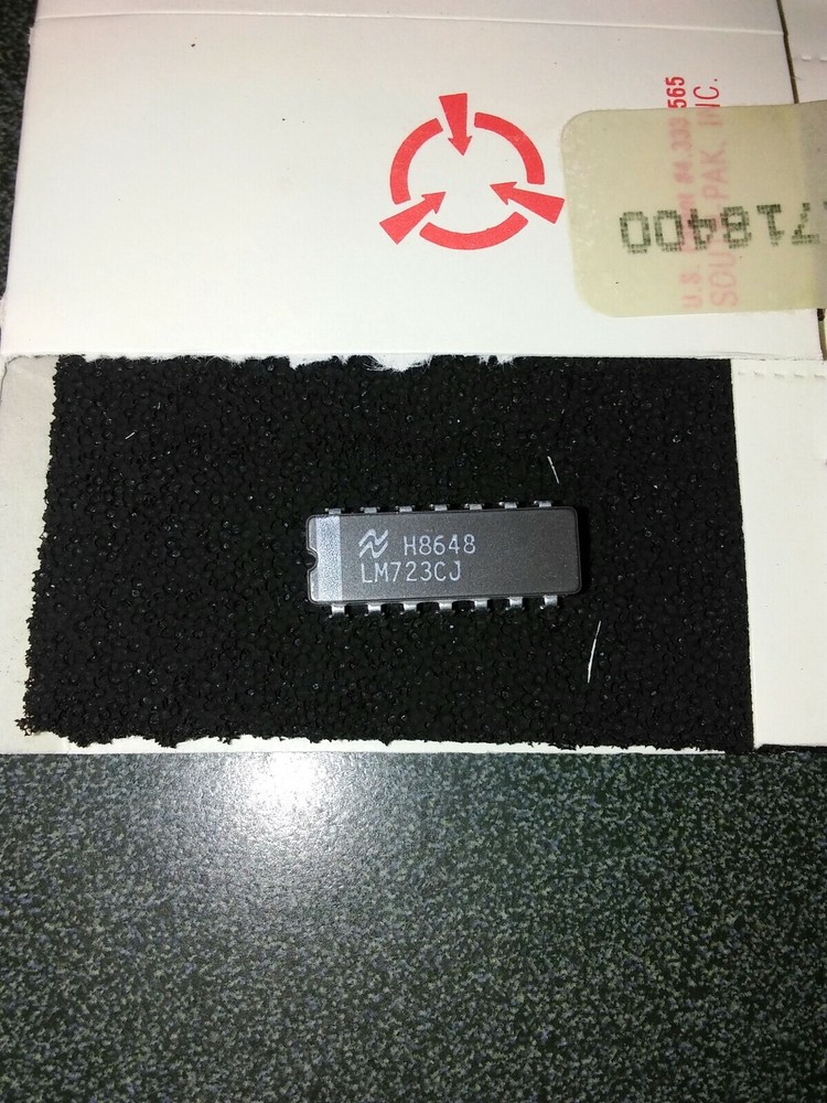 6 WILLIAMS / DATA EAST PINBALL MACHINE /ARCADE VOLTAGE REGULATOR CHIP LM723CJ