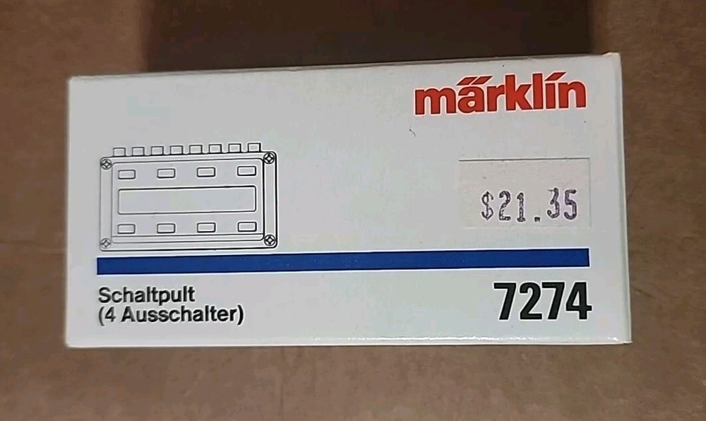 MARKLIN H0 - 7274 - Control Panel / Box - New In Original Box, Never Opened