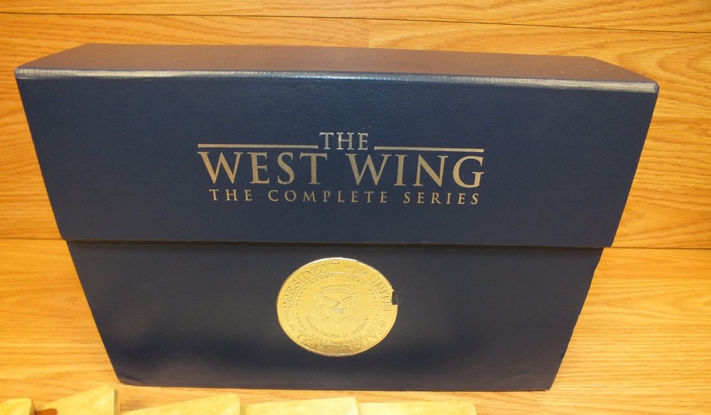 Replacement West Wing DVD Collection Box Case, Book, Script, & Sleeves- NO DVD's