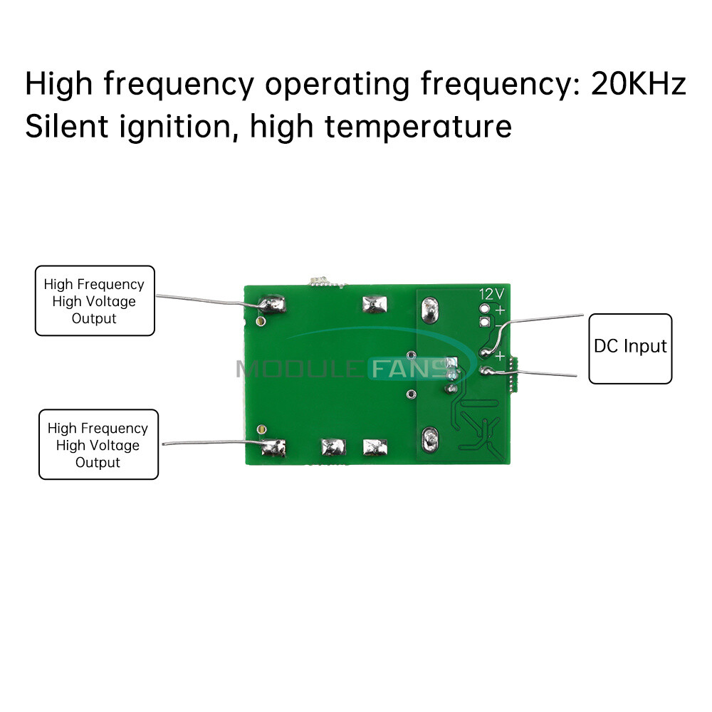 15KV High Voltage Module Arc Generator 20KHz High Frequency Industrial Igniter