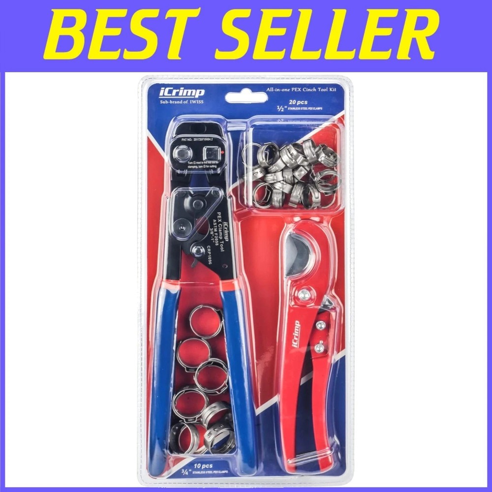 Universal PEX Cinch Tool with Removing Function