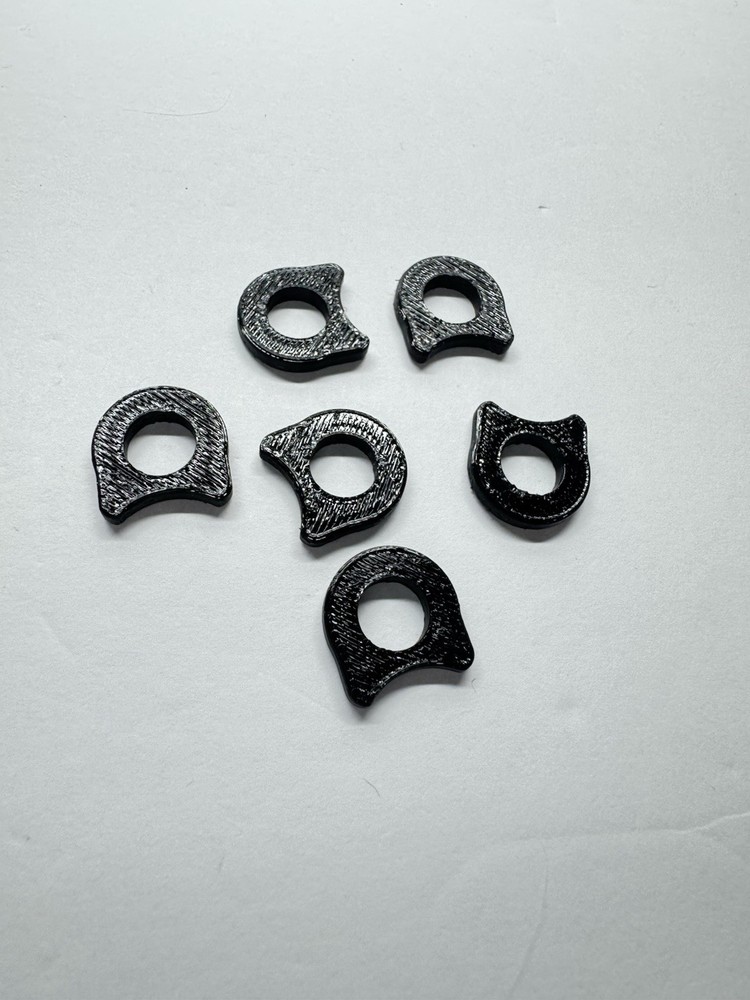 6 pcs Recoil Shock Reducing Buffer Pad for 1911 Pistols