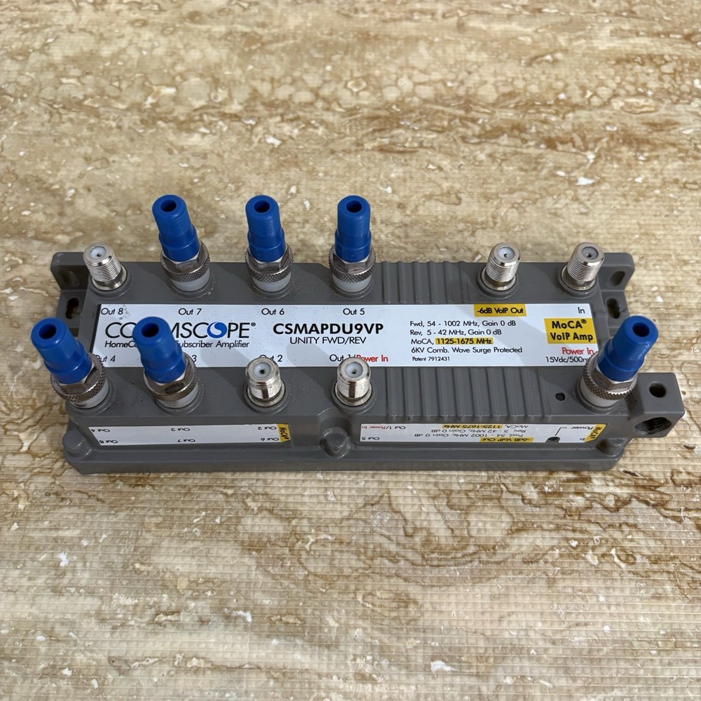 Commscope CSMAPDU9VP 9-port HomeConnect Amplifier