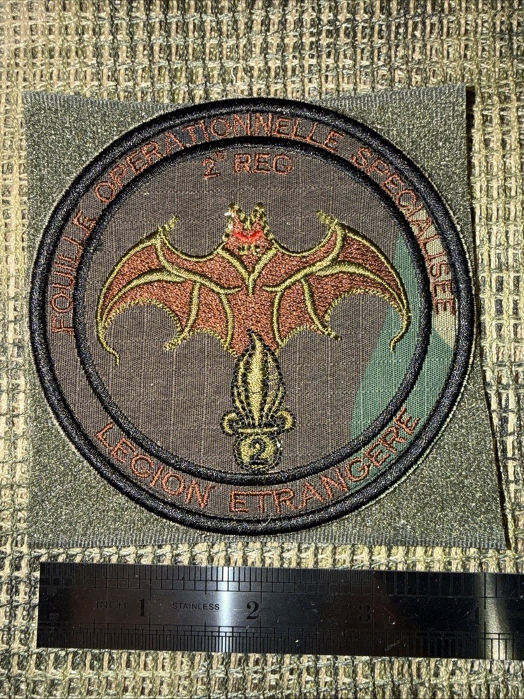 French Foreign Legion 2 Reg Patch Commando Group Patch -engineers