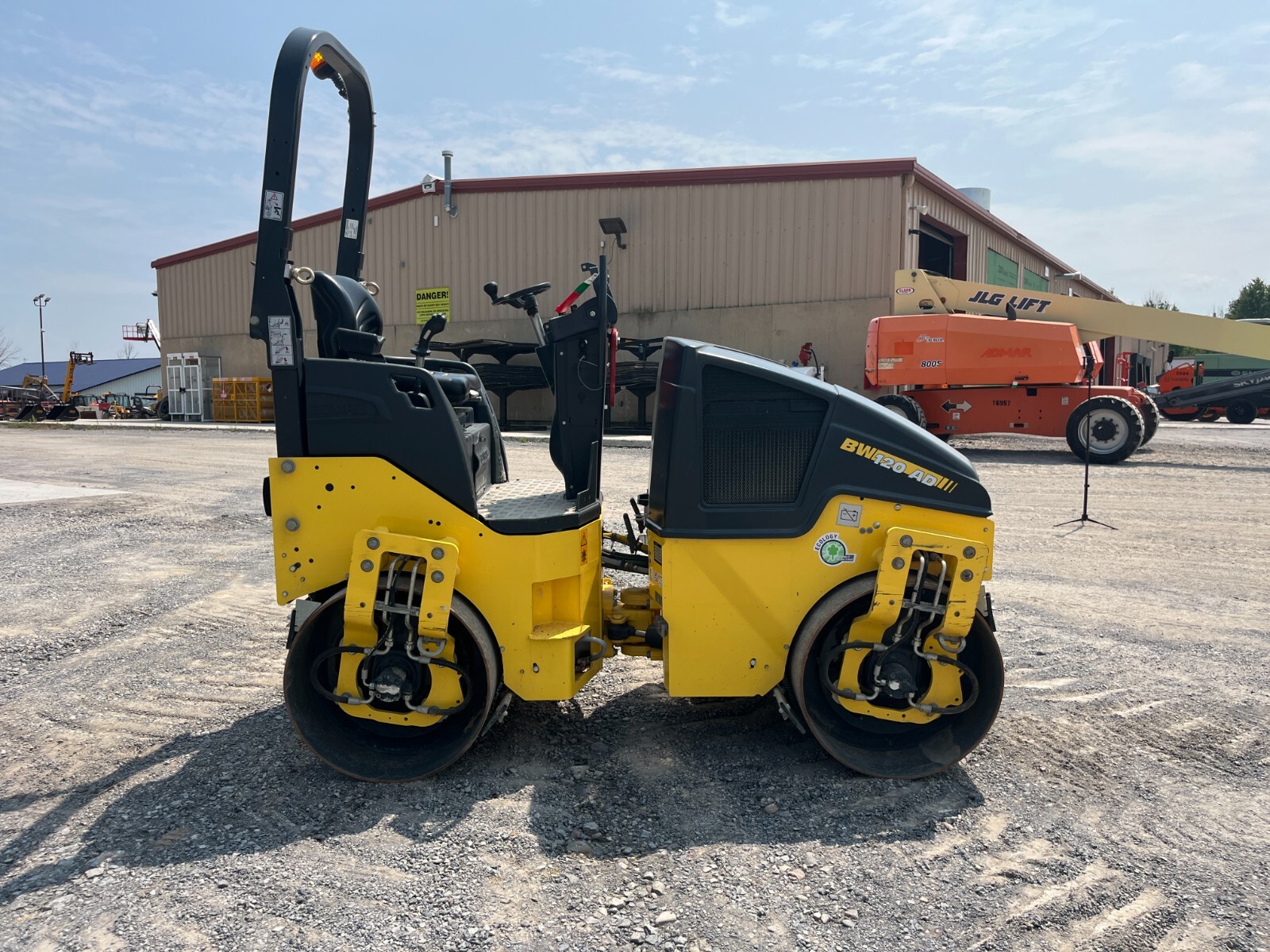2023 Bomag BW120AD-5 Vibratory Asphalt Roller Compactor - Excellent!