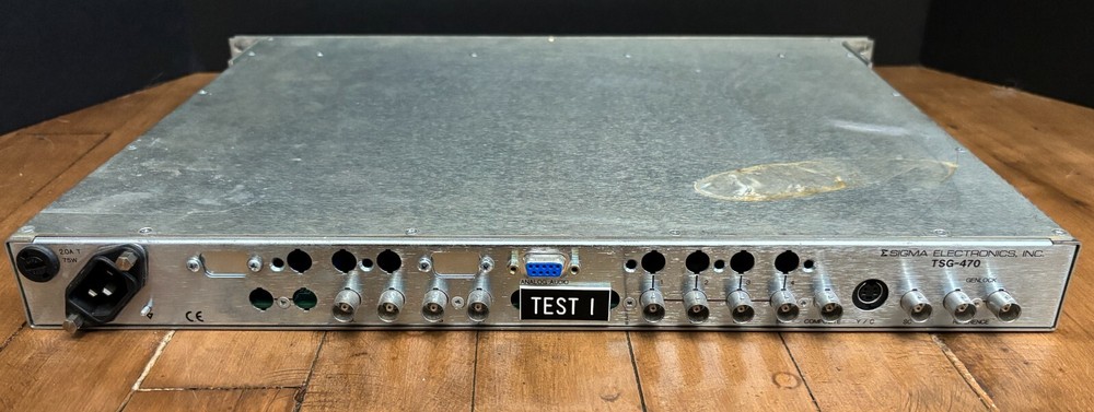 Sigma Electronics TSG-470 Test Signal Generator