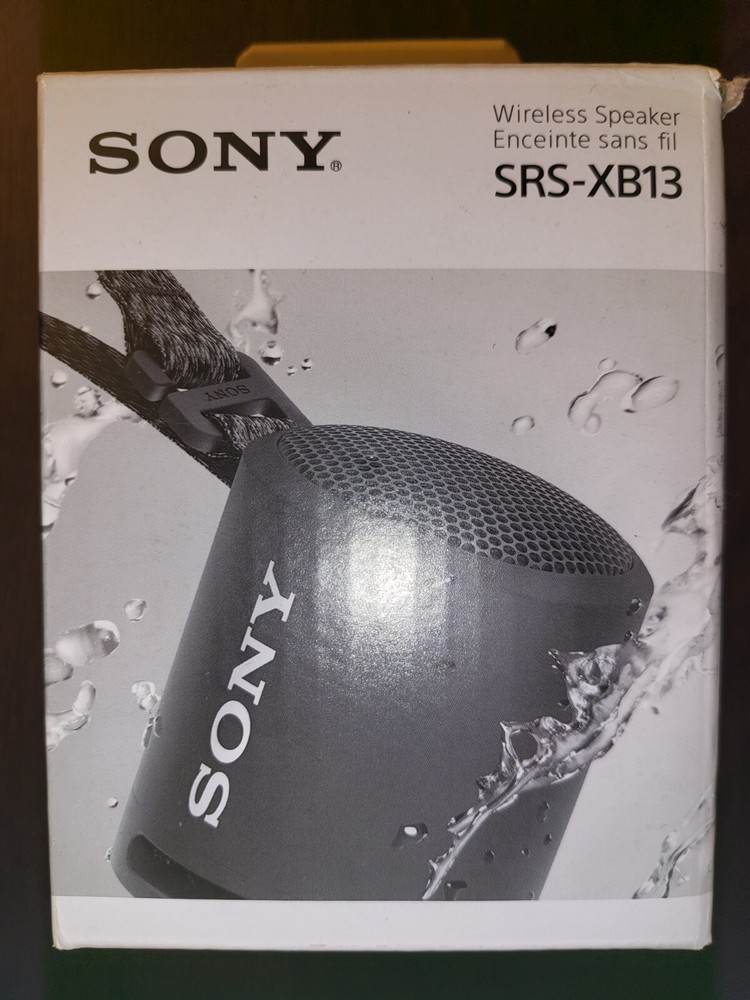 Sony SRS-XB13 Portable Speaker - Black