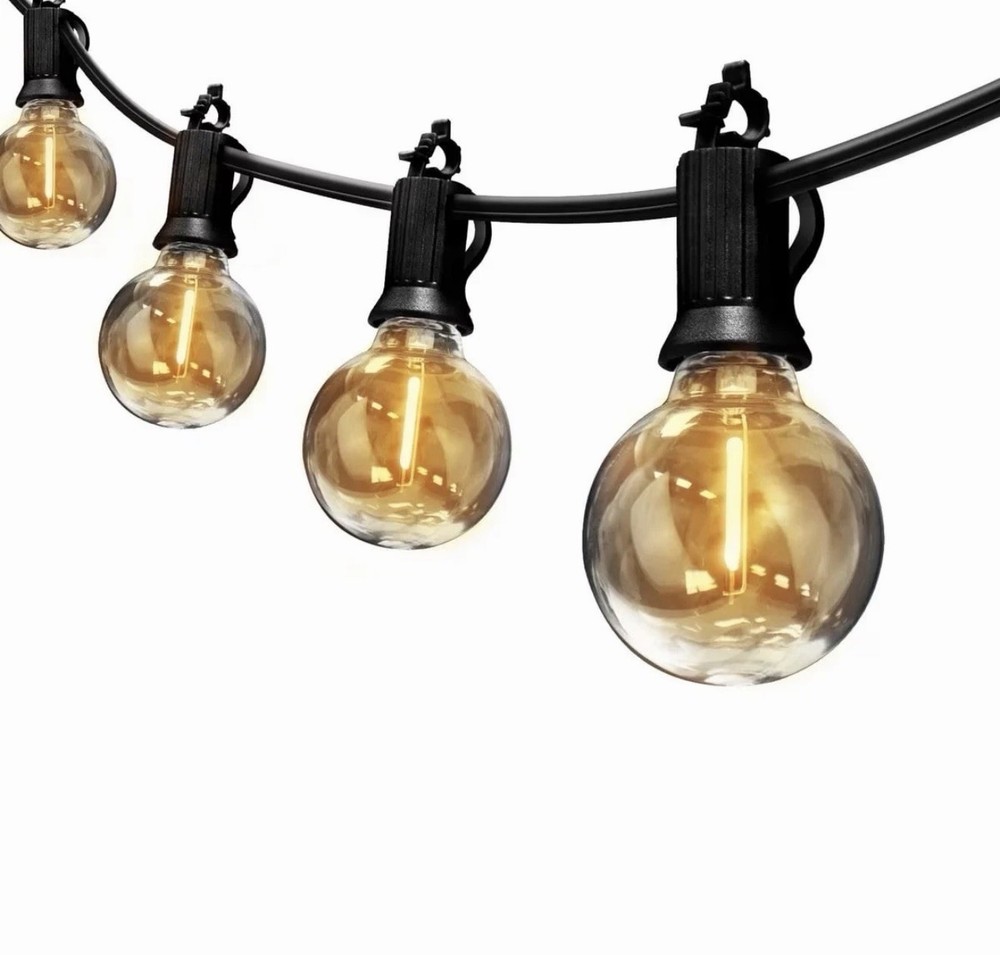 Feit Electric 50' LED Cafe String Light. New In Box!