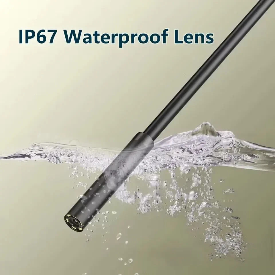 7.0MM TYPE-C Endoscope Camera IP67 Waterproof 6 Leds Adjustable USB Android