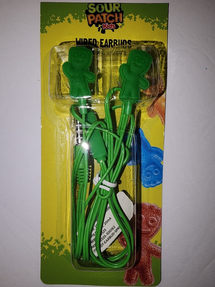 New Sour Patch Ear Buds Green
