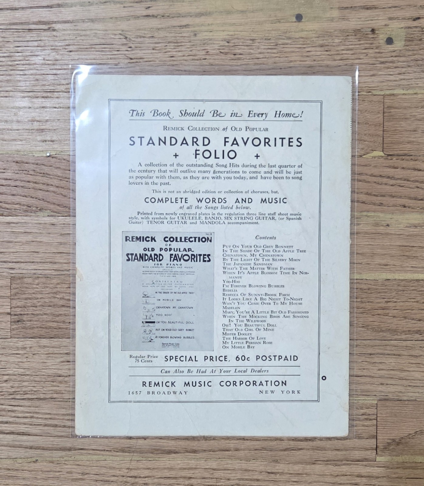 (8) Vintage Music Sheets Lot