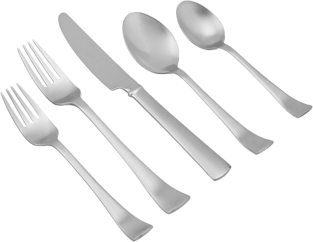 Dansk Cafe Blanc 5Pc Place Setting Flatware New in Box