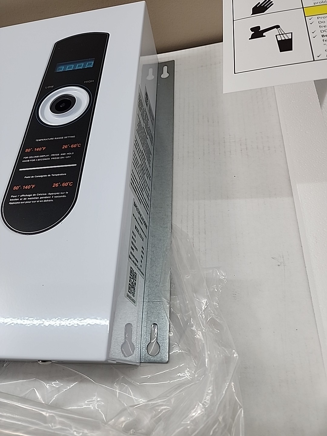 EcoSmart ECO 36 kW 7.03 GPM 240-Volt Electric Tankless Water Heater ( NEW )