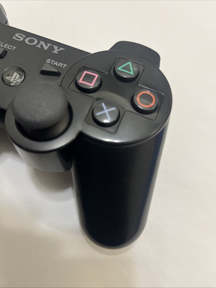 OEM Sony PS3 Controller Genuine DualShock 3 - Tested- Black