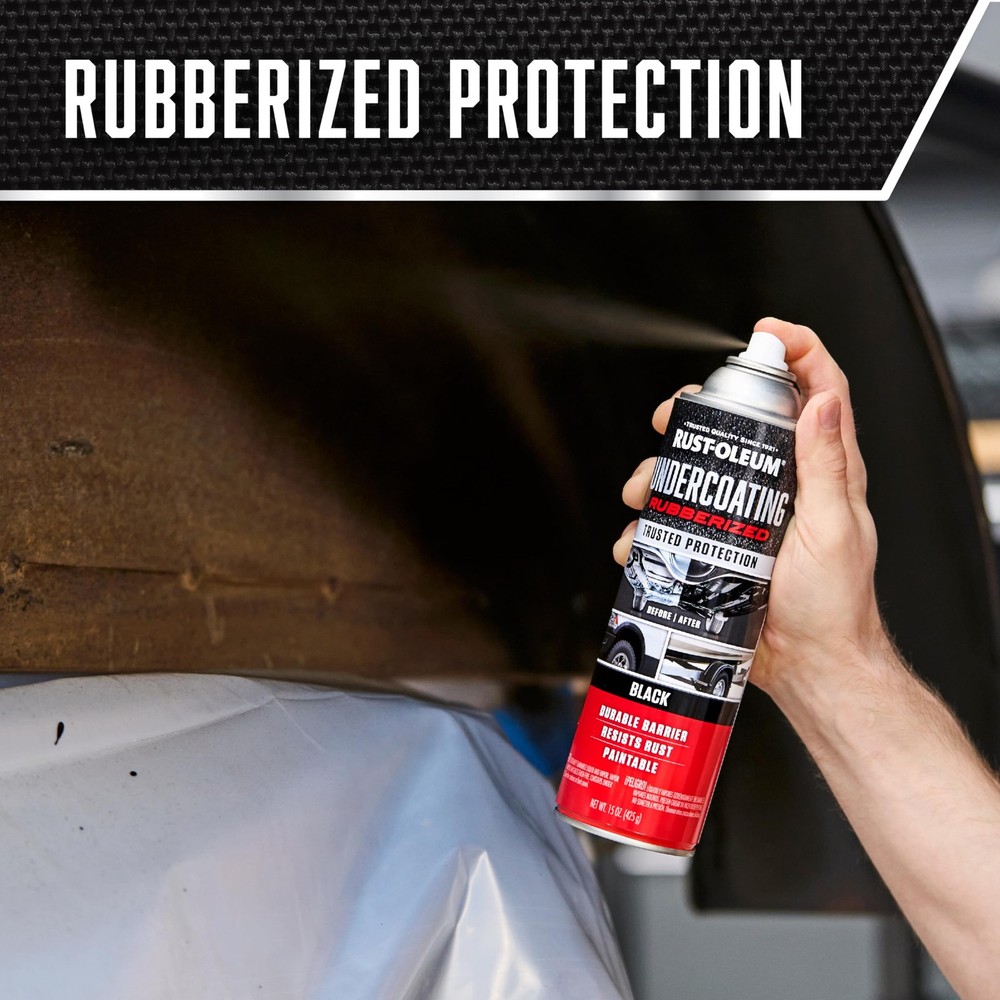 248657 Rubberized Undercoating Spray 15 oz Black
