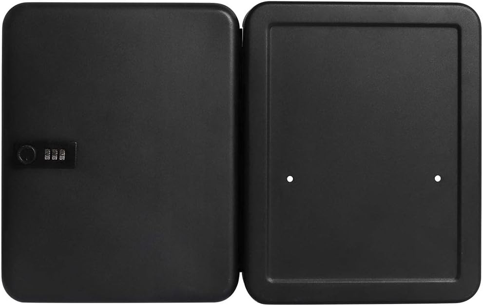 Key Cabinet Wall Mount,Locking Key Organizer,Key Storage Lock Box with Code,Key