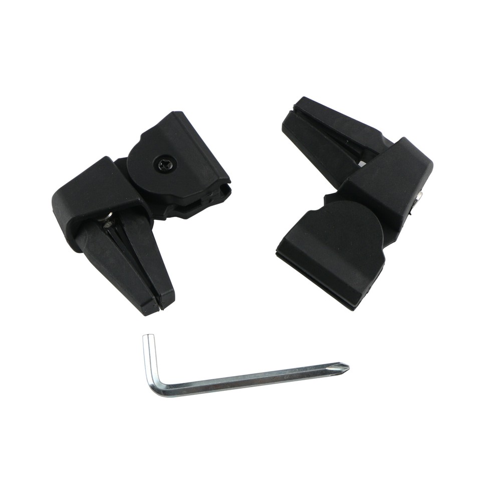 Clear Motorcycle Adjustable Clip On Windshield Extension Spoiler Wind Deflector