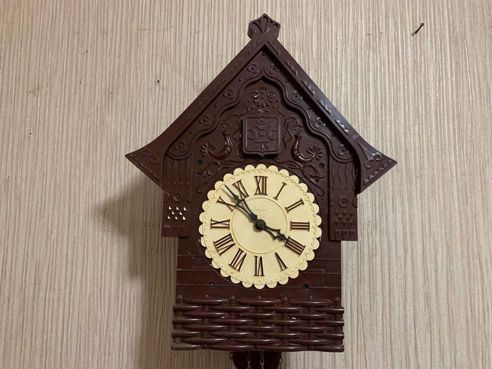 Soviet Vintage Cuckoo clock, USSR clock, Soviet working clock, Working cuckoo