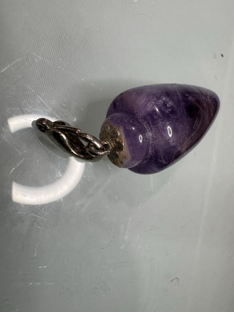 Amethyst Long Drop Pendulum