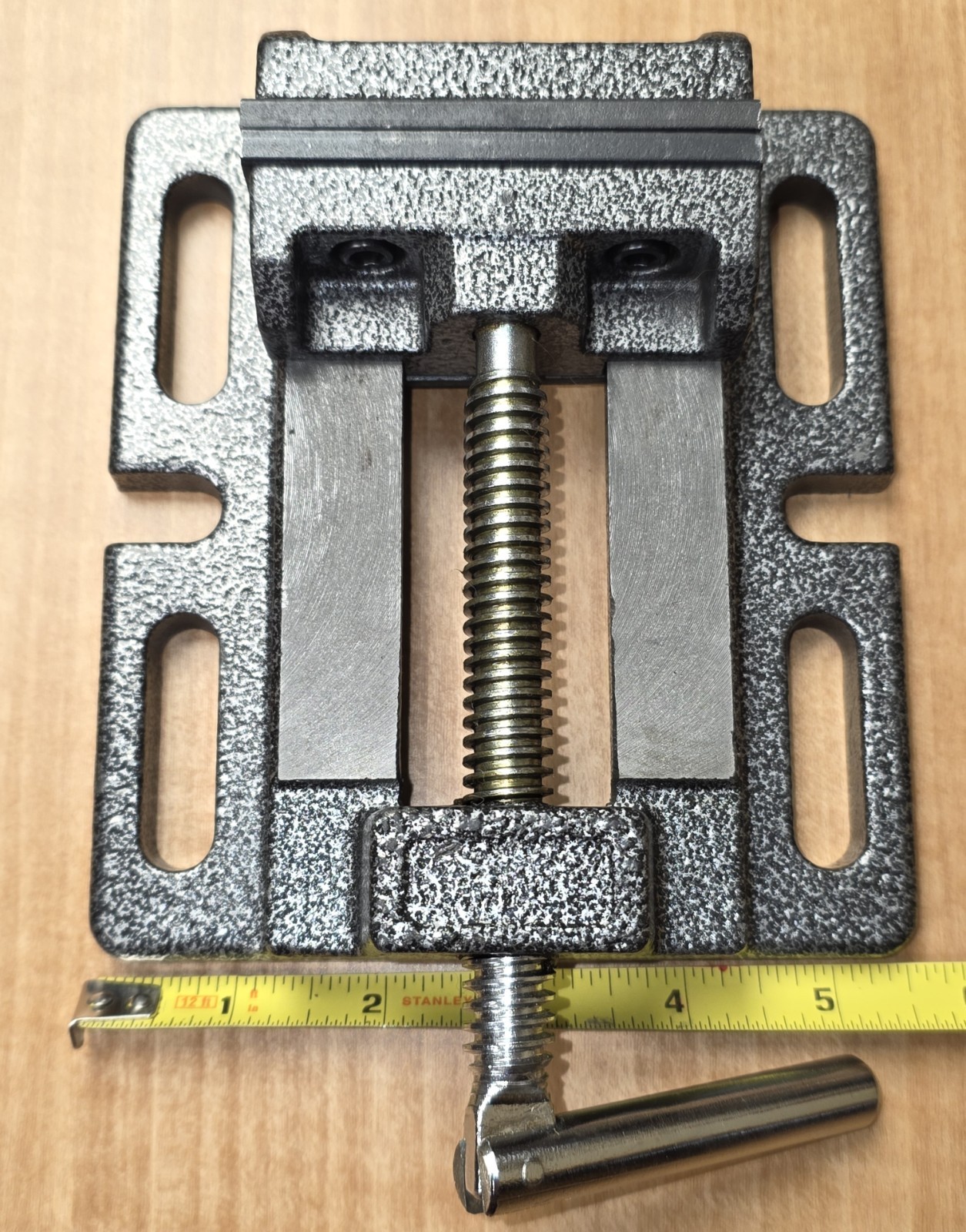 Drill Press Vise, 3-Inch, New, cast iron