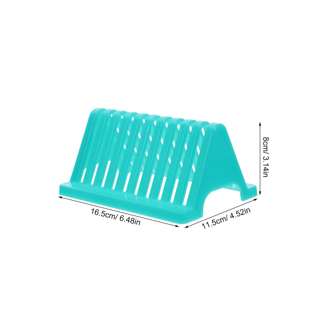 2pcs Microscope Slides Rack: Glass Slide Drying Stand - Lab Rack Draining Shelf