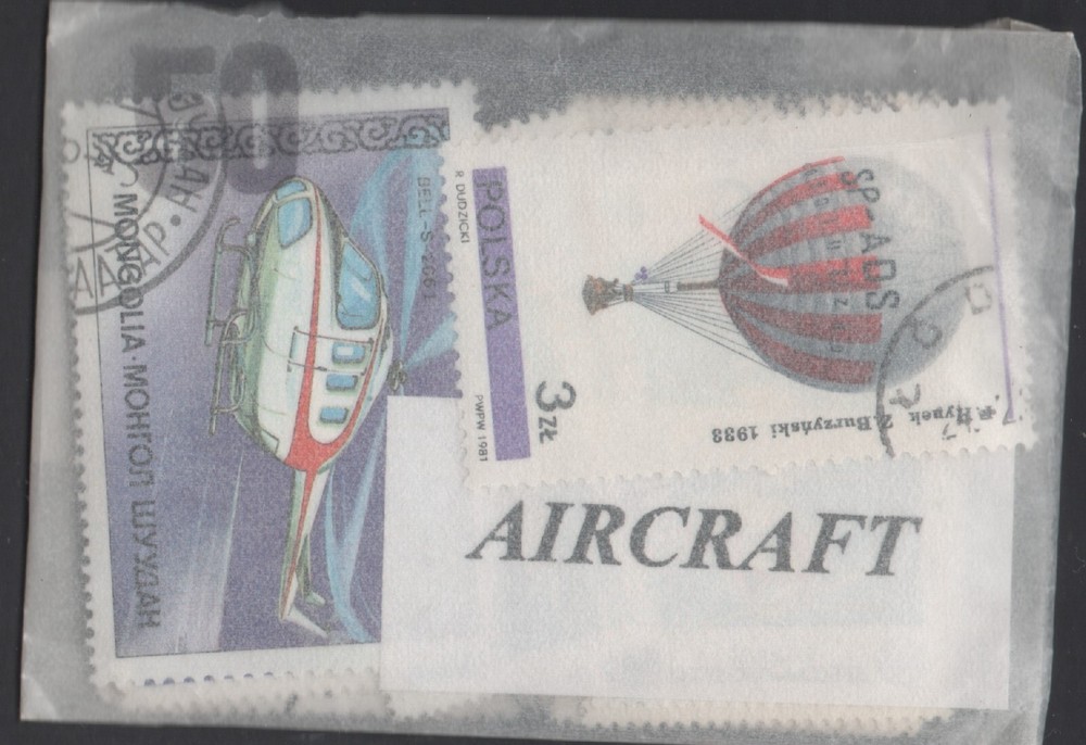Thematic Packet 50 Different Aircraft
