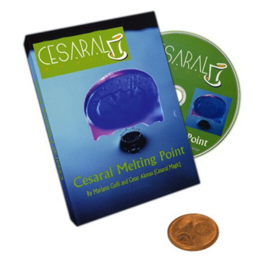 MELTING POINT DVD & GIMMICKS - CESARAL MAGIC - COIN MAGIC