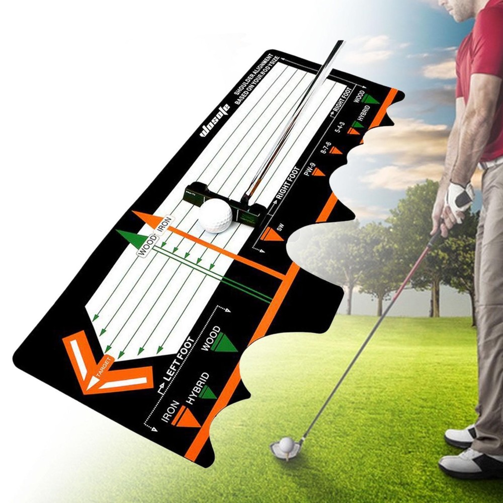 Golf Exercise Sky Mat, Golf-swung-exercise Control Mat for Hit Detection, Golf