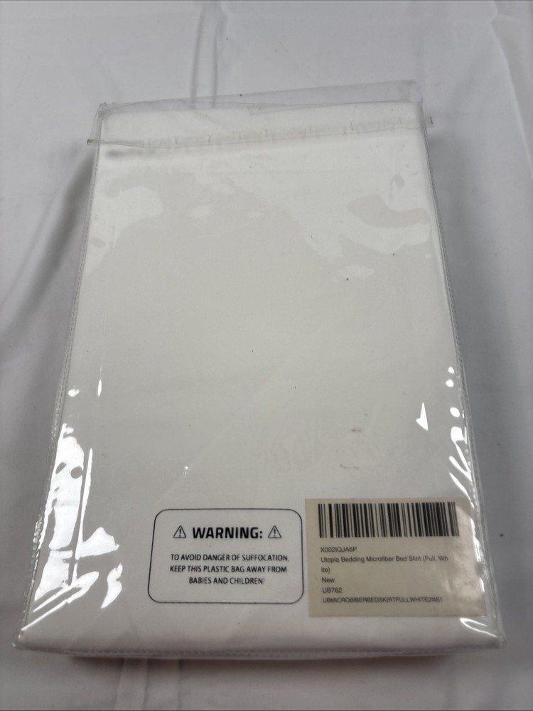 UTOPIA BEDDING FULL BED SKIRT 100% Polyester MicroFiber